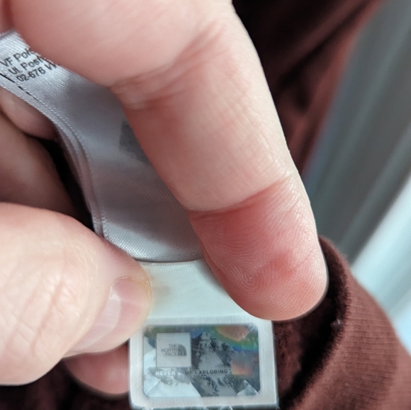 The North Face Men's Half Dome Full Zip Hoodie XXL EUC Sequoia Red Faded Rose - Picture 4 of 4